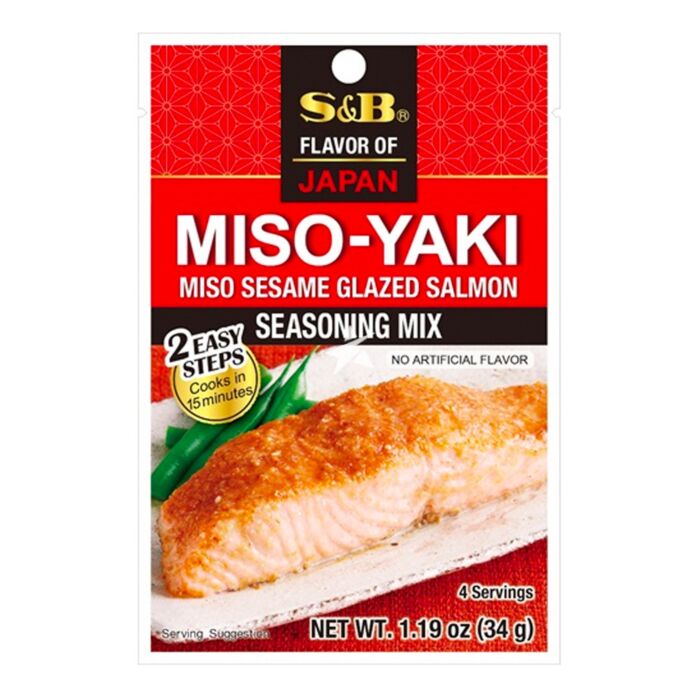 S&B MISO-YAKI SEASONING MIX 34G