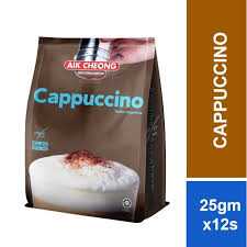 AIK CHEONG 3 IN 1 CAPPUCCINO 12X25G