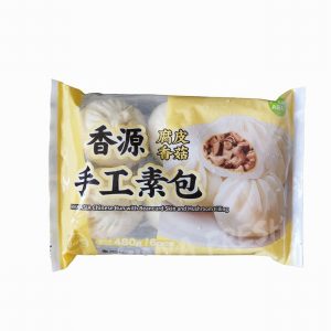 FRESHASIA VEG BUN BEANCURD SKIN & MUSHROOM FILLING 480G