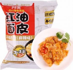 BJ AK SICHUAN BROAD NOODLE – SPICY FLAVOUR 120G