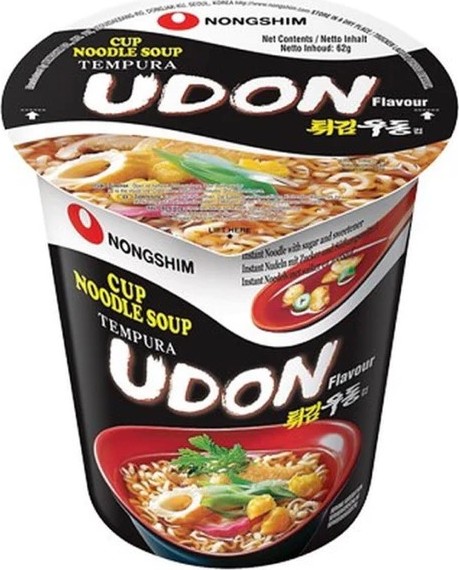 NONG SHIM TEMPURA UDON CUP 62G