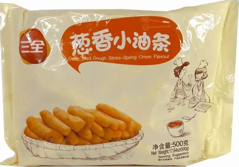 SQ DEEP FRIED DOUGH STICKS SPRING ONION FLAVOUR 500G