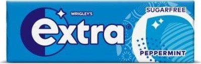 EXTRA S/FREE PEPPERMINT GUM 14G