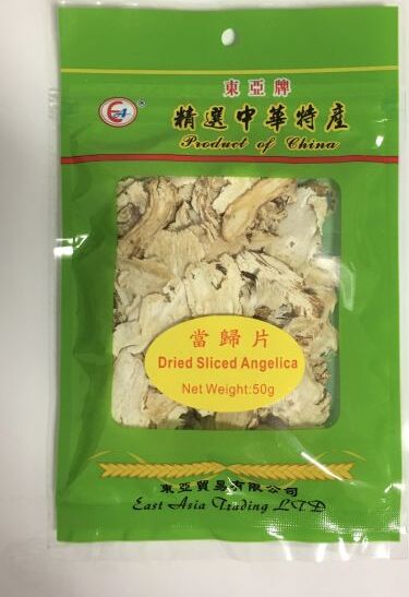 EAST ASIA DRIED SLICED ANGELICA 50G