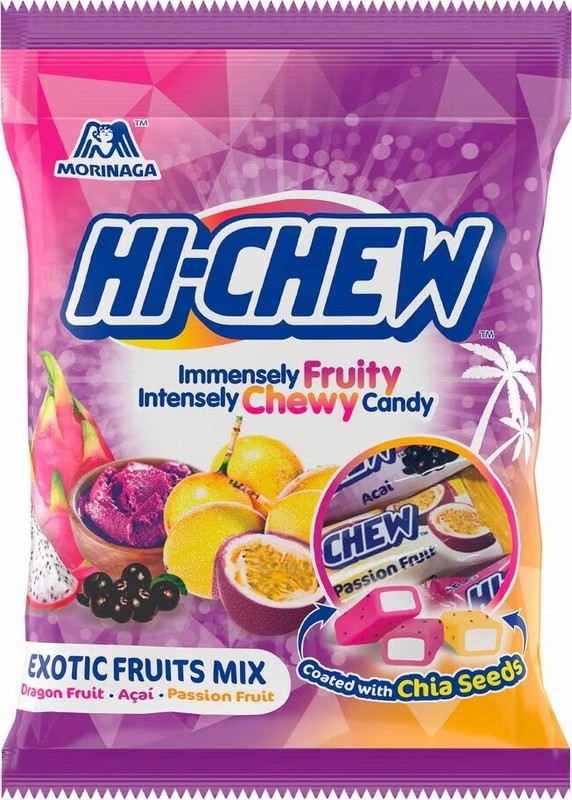 MORINAGA HI-CHEW EXOTIC FRUITS MIX 100G