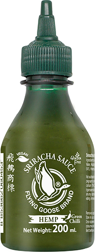 FLYING GOOSE SRIRACHA CHILLI SAUCE HEMP SEED OIL 200ML