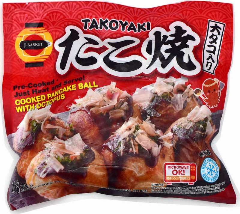J-BASKET TAKOYAKI (16X30G) 480G