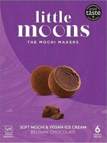 LITTLE MOONS VEGAN CHOCOLATE MOCHI ICE CREAM 6X32G