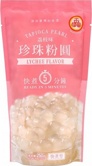 WFY LYCHEE TAPIOCA PEARL 250G