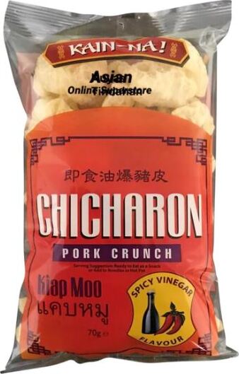 KAIN-NA! CHICHARON – SPICY VINEGAR 70G