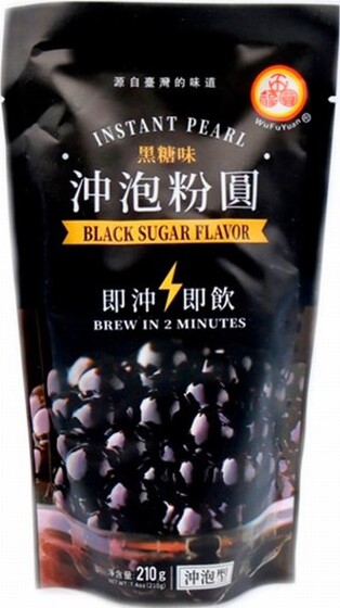 WFY INSTANT PEARL – BLACK SUGAR 210G