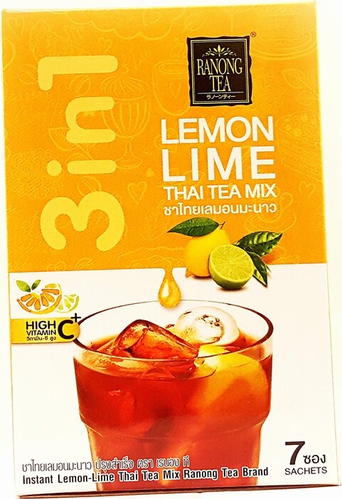 RANONG TEA LEMON LIME THAI TEA MIX (7X25G)