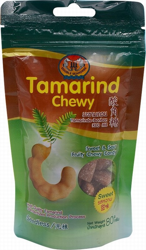 SEA HORSE TAMARIND CANDY BALLS-SWEET 80G