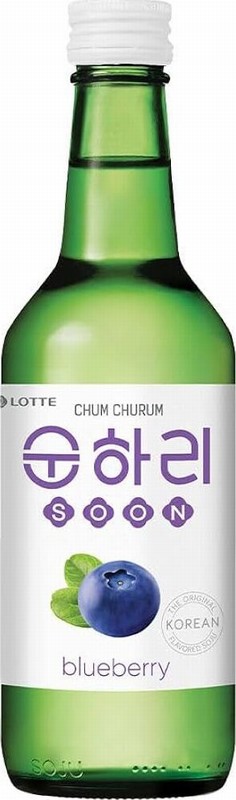 LOTTE CHUM CHURUM BLUEBERRY SOJU 12% ALC 350ML