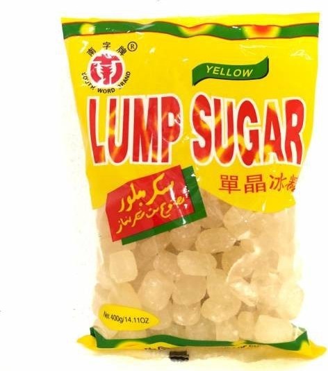 SW YELLOW LUMP SUGAR 400G