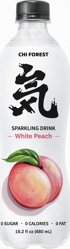 GKF SPARKLING WATER – PEACH 480ML