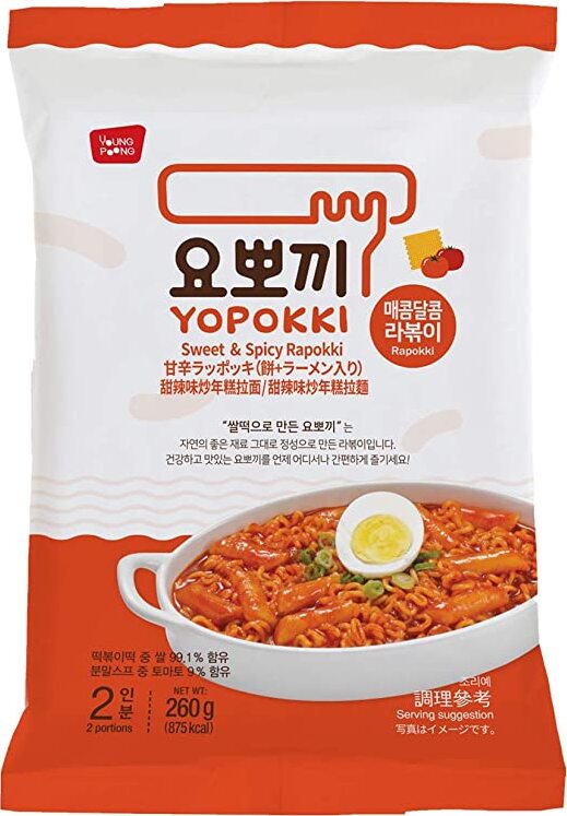 YOUNGPOONG YOPPOKKI SWEET & SPICY RAPOKKI 260G