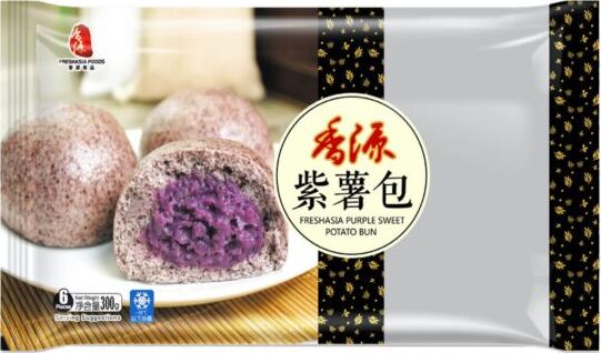 FRESHASIA PURPLE SWEET POTATO BUN 300G