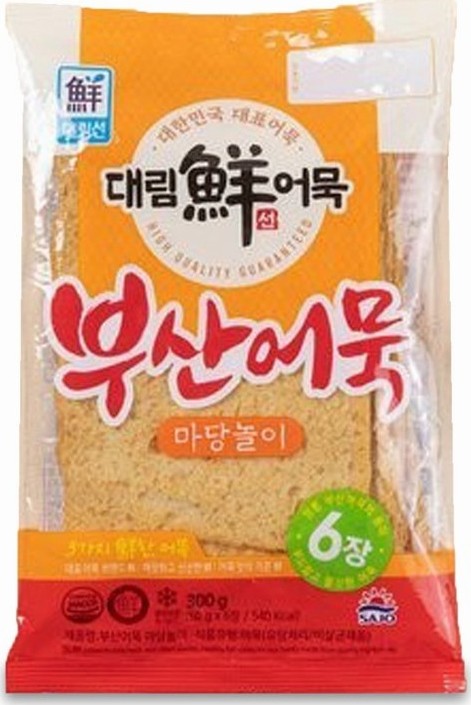 SAJO KOREAN FISH CAKE -THIN SQUARE 300G