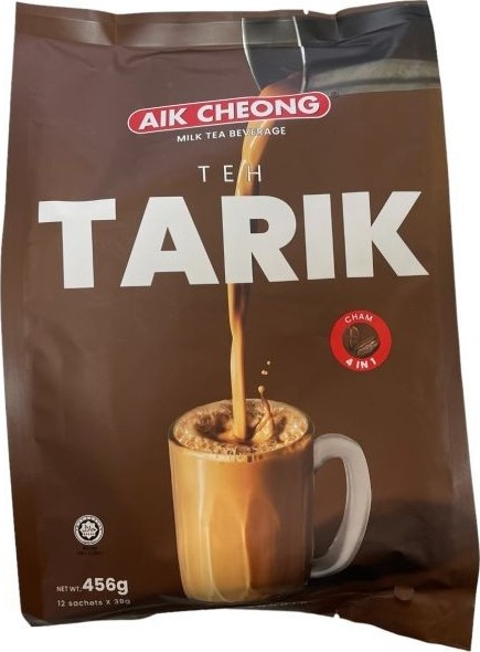 AIK CHEONG COFFEE MILK TEA 4 IN 1 COMBO (CHAM) 12X38G