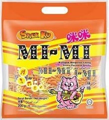 SNEK KU MIMI PRAWN SNACK  8X22G
