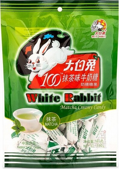 WHITE RABBIT MATCHA CREAMY CANDY 150G