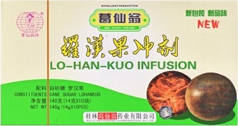 GXW LO-HAN-KUO INFUSION (14GX10)