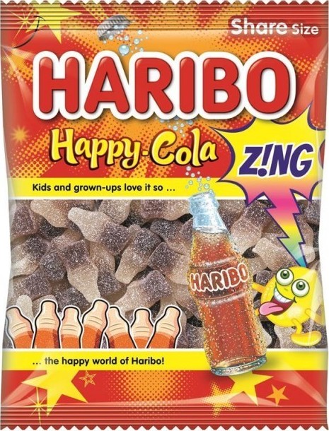 HARIBO HAPPY COLA ZING 160G