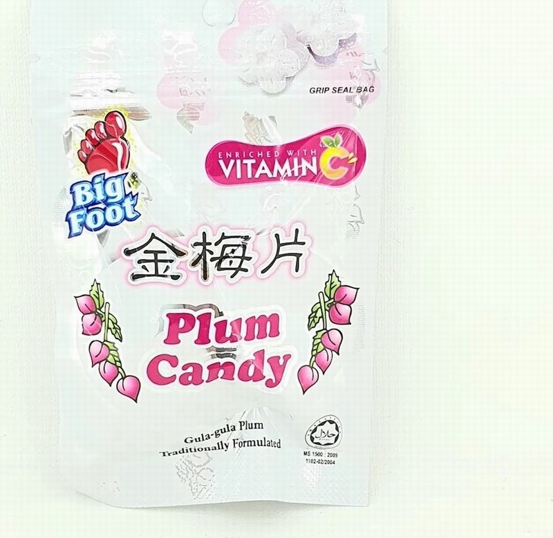 BIG FOOT PLUM TABLET CANDY 18G