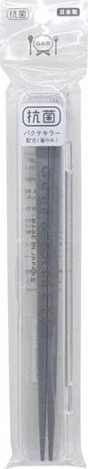 YK G&B CHOPSTICK WITH CASE – GREY (190X29X13MM)