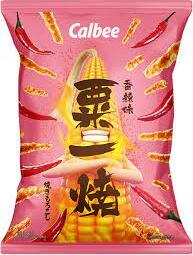 CALBEE GRILL-A-CORN HOT & SPICY 80G