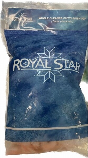 ROYAL STAR CUT/FISH BABY RAW IQF 30% GLAZE 20-40KG 1KG(700G NET)