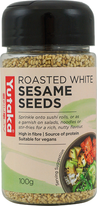 YUTAKA ROASTED WHITE SESAME 100G