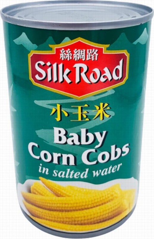 SILK ROAD YOUNG BABY CORN 410G