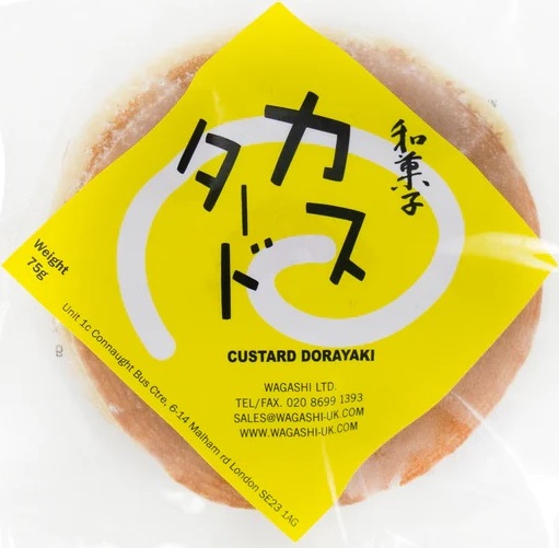 WAGASHI CUSTARD DORAYAKI 75G