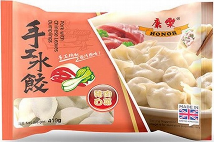 HONOR PORK & CHINESE LEAVES DUMPLINGS 410G