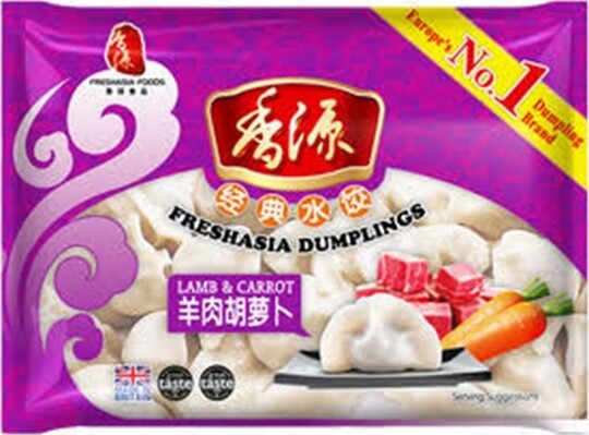 FRESHASIA DUMPLING – LAMB & CARROT  400G