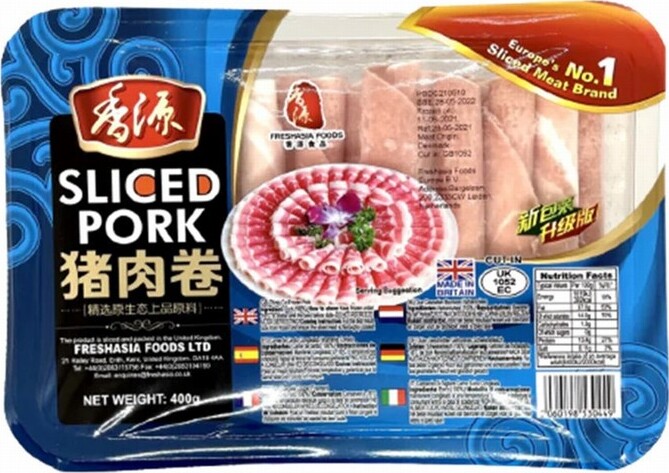 FRESHASIA SLICED PORK 400G