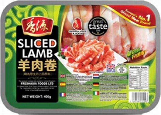 FRESHASIA SLICED LAMB 400G