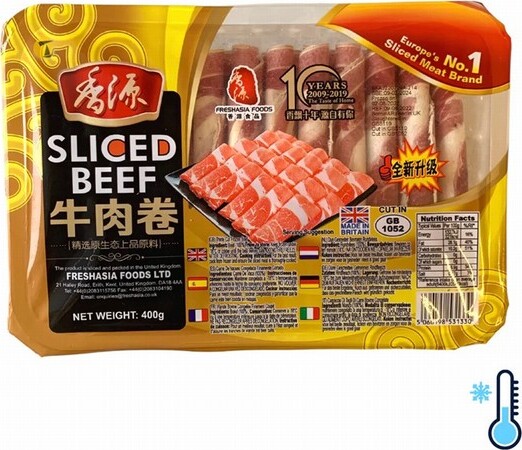 FRESHASIA SLICED BEEF 400G