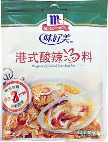 MC SEASONING- HK STYLE HOT & SOUR SOUP MIX 35G