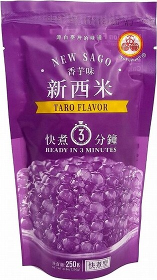 WFY TAPIOCA PEARL TARO 250G