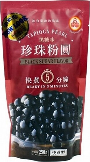 WFY  BLACK TAPIOCA PEARL 250G