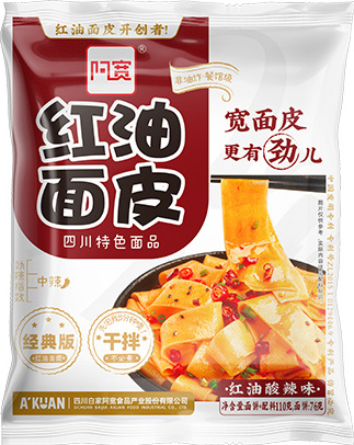 BJ AK SICHUAN BROAD NOODLE-HOT & SOUR 115G