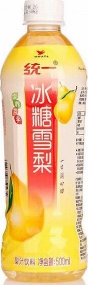 UNIF PEAR & CRYSTAL SUGAR DRINK 500ML