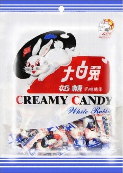 GUANSHENYUAN WHITE RABBIT CREAMY CANDY 108G