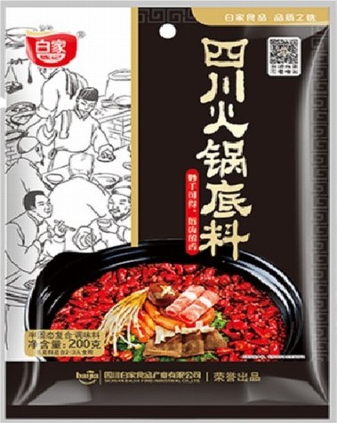 BJ SICHUAN HOT POT SOUP BASE 200G