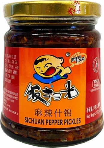 FSG PRESERVED SICHUAN PEPPER PICKLES 280G