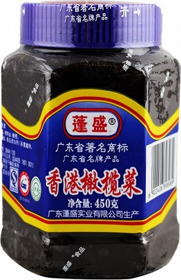 PENGSHENG HK OLIVE VEGETABLES 450G