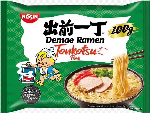 NISSIN INS-NDL TONKOTSU (PKT) 100G EUROPE